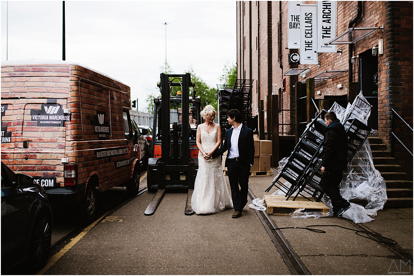 Documentary wedding photographer in Manchester